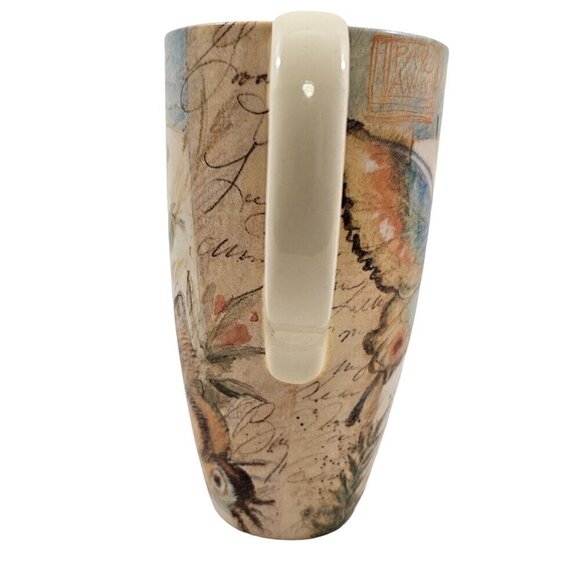 Lang Butterfly Meadow Artwork by Susan Winget 16 Oz Tall Ceramic Mug Cup - Picture 5 of 17